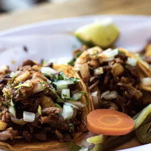 One of our specialties: Al-Pastor Tacos