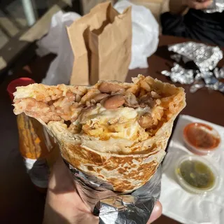 Chorizo & Eggs Burrito