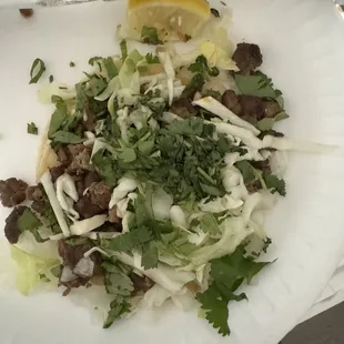 Asada taco