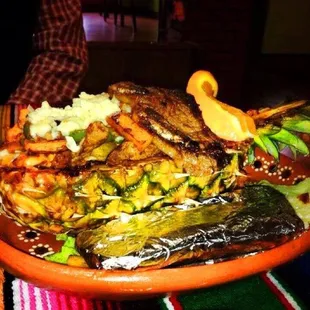 Piña Vallarta great plate and good flavor