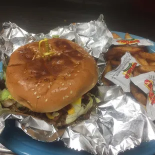 Steak burgers freshly prepared and fresh.