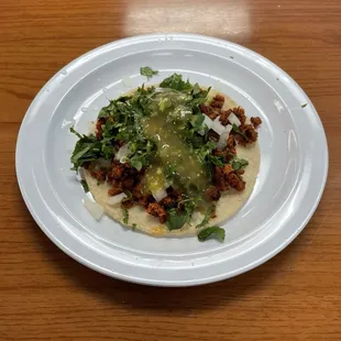 Chorizo taco