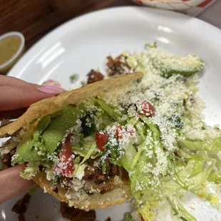 Gordita with Al pastor was soooo good!