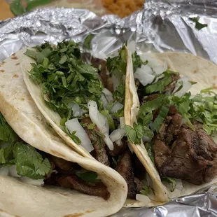 Carne Asada street tacos