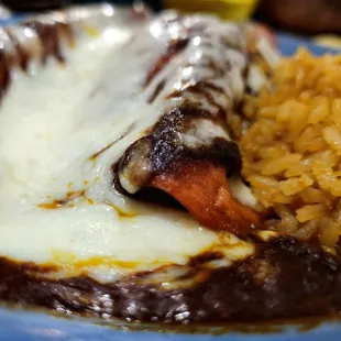 Mole Enchiladas