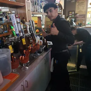 Big Vic And Mark doing big things tonight!