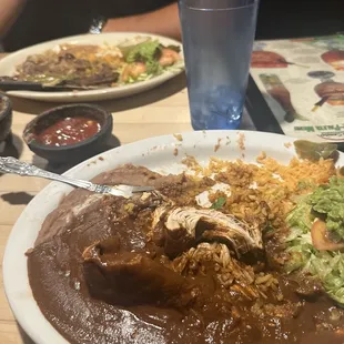 Mole ,could only take a few bites