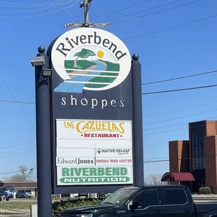 Las Cazuelas Roadside Signage