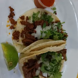 Chorizo Street Tacos