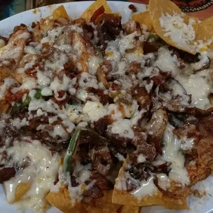 Texanos Nachos with Chorizo