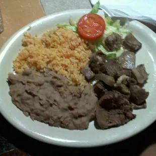 Lengua (toungue) en salsa (I asked. For my salsa on the side)