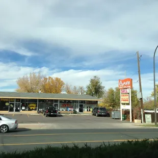 Front of las Cazuelas Mexican Restaurant