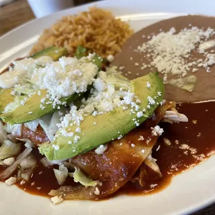 Enchiladas Estilo Las Cazuelas