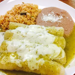 Enchiladas Verdes
