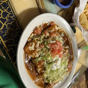 Mixed Enchiladas