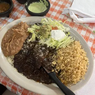 #48. Enchiladas de Mole Plate