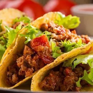 tacos, food