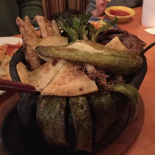 Molcajete! So much food! - $18.99