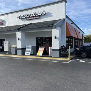 Outside entrance