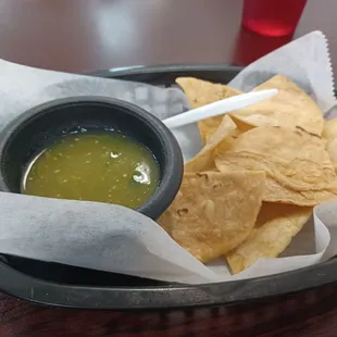 chips and guacamole
