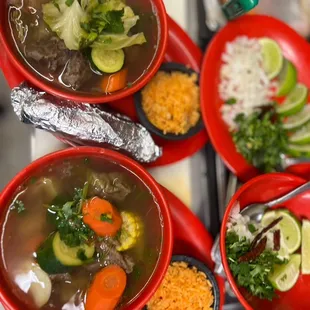 Cazuelas soups