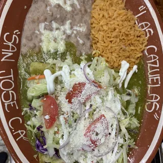 Enchiladas Verdes