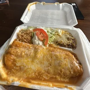 17. Chimichanga Enchilada Style