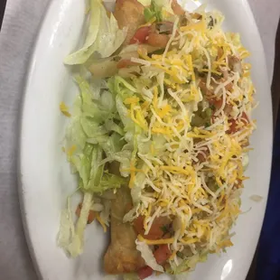 Chicken Rolled Tacos