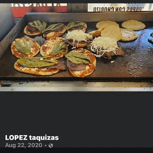 Great sopas, the other is a type of Mexican tortilla pizza it&apos;s huge. So good!
