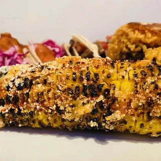 FIRE GRILLED CORN ON THE COB