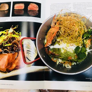 CRAB MEAT ENCHILADAS