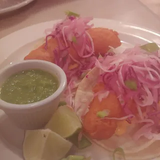 Chelitas Battered Fish Tacos Combo Lunch