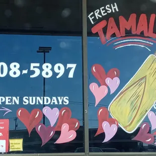 Call them up for great Tamales.