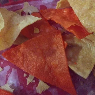 Freshly fried chips!