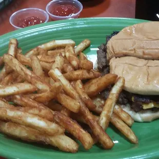 Not only good Tex Mex but also good hamburgers.