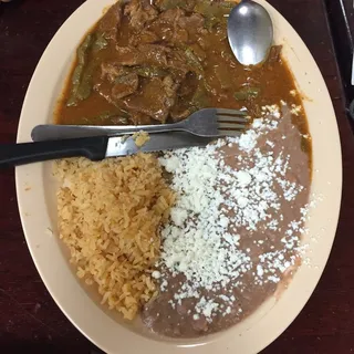 Burrito Huevos con Nopal