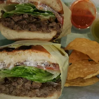Breakfast torta.
