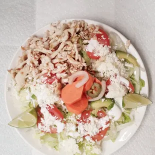 Ensalada de pollo