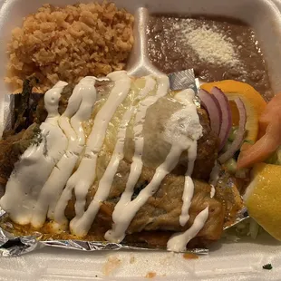 2 Chile Rellenos Combo