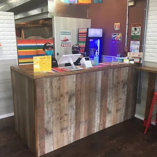 Front counter