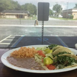 Tacos and street side