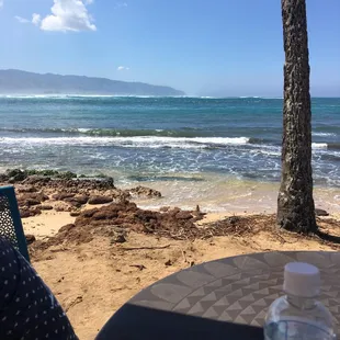 The view from the outside seating - amazing !