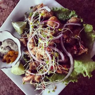 Fried Calamari, Octopus,  Baby lobster, Shrimp......#delicious