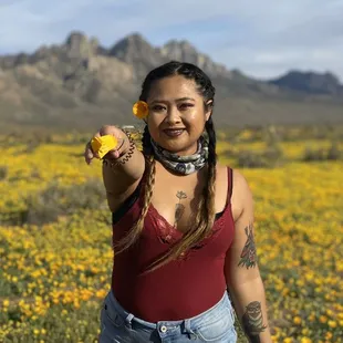 Cali girl in a desert world