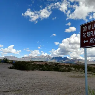 Recreational area around the Organ Mountains.