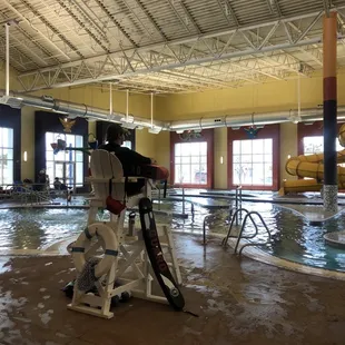 Fun slide and Cute little swim area for toddlers.