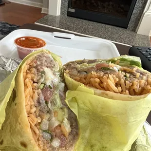 Asada burrito