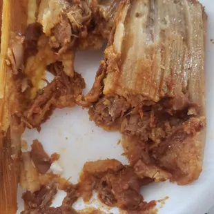 The most disgusting tamales I&apos;ve ever had. They were very gross, no flavor, sauce was really runny and so was the masa.