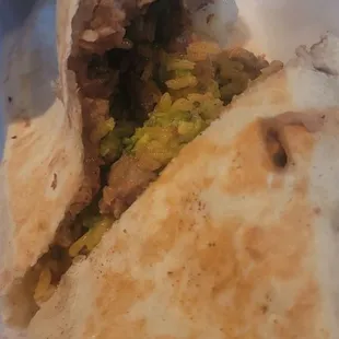 Carne Asada burrito