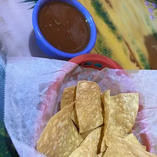 Chips and salsa